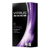 Презервативы с утолщённой стенкой VITALIS PREMIUM strong - 12 шт. - Vitalis - купить с доставкой в Смоленске