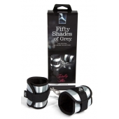 Серо-черные наручники Totally His - Fifty Shades of Grey - купить с доставкой в Смоленске