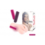 Телесный вибромастурбатор-вагина Sandara Auto - KOKOS - в Смоленске купить с доставкой