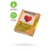 Экологически чистые презервативы Masculan Organic - 3 шт. - Masculan - купить с доставкой в Смоленске
