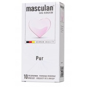 Супертонкие презервативы Masculan Pur - 10 шт. - Masculan - купить с доставкой в Смоленске