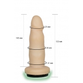 Телесная насадка Harness - 13,3 см. - LOVETOY (А-Полимер) - купить с доставкой в Смоленске