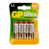 Батарейки алкалиновые GP Ultra Alkaline AA/LR6 - 4 шт. - Элементы питания - купить с доставкой в Смоленске