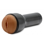 Коричневый мастурбатор-вагина Feel Stroker - Kiiroo - в Смоленске купить с доставкой