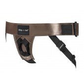 Бронзовый пояс для насадок Curious Harness - Strap-on-me - купить с доставкой в Смоленске