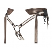 Бронзовый пояс для насадок Desirous Harness - Strap-on-me - купить с доставкой в Смоленске