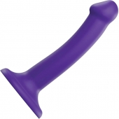 Фиолетовый фаллоимитатор-насадка Strap-On-Me Dildo Dual Density size S - 17 см. - Strap-on-me - купить с доставкой в Смоленске