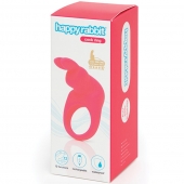 Розовое эрекционное виброкольцо Happy Rabbit Rechargeable Rabbit Cock Ring - Happy Rabbit - в Смоленске купить с доставкой