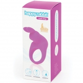 Фиолетовое эрекционное виброкольцо Happy Rabbit Rechargeable Rabbit Cock Ring - Happy Rabbit - в Смоленске купить с доставкой