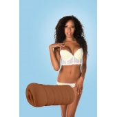 Коричневый мастурбатор-вагина BRIANNA - Dream Toys - в Смоленске купить с доставкой