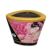 Массажная свеча Rose Petals с ароматом розы - 170 мл. - Shunga - купить с доставкой в Смоленске
