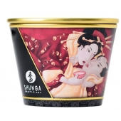 Массажная  свеча Sparkling Strawberry Wine с ароматом клубничного вина - 170 мл. - Shunga - купить с доставкой в Смоленске