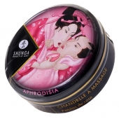 Массажная свеча Rose Petals с ароматом розы - 30 мл. - Shunga - купить с доставкой в Смоленске