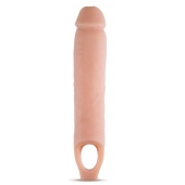 Телесная насадка на пенис 11.5 Inch Cock Sheath Penis Extender - 29,2 см. - Blush Novelties - в Смоленске купить с доставкой