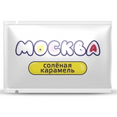 Универсальная смазка с ароматом солёной карамели  Москва Вкусная  - 10 мл. - Москва - купить с доставкой в Смоленске