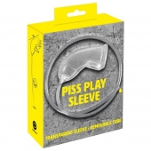 Прозрачная насадка на пенис Piss Play Sleeve для игр с мочеиспусканием - Orion - купить с доставкой в Смоленске