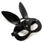 Черная маска  Зайка  с длинными ушками - Crazy Handmade - купить с доставкой в Смоленске