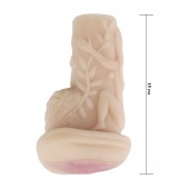 Реалистичный мастурбатор-вагина с вибрацией - LOVETOY (А-Полимер) - в Смоленске купить с доставкой