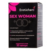 Капсулы для женщин Erotichard sex woman - 20 капсул (0,370 гр.) - Erotic Hard - купить с доставкой в Смоленске