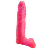 Розовая насадка-фаллос для трусиков Harness - 16,5 см. - LOVETOY (А-Полимер) - купить с доставкой в Смоленске