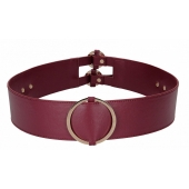 Бордовый ремень Halo Waist Belt - размер L-XL - Shots Media BV - купить с доставкой в Смоленске