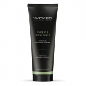 Массажный легкий крем WICKED Sage plus Sea Salt - 120 мл. - Wicked - купить с доставкой в Смоленске