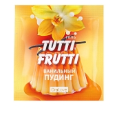 Пробник гель-смазки Tutti-frutti со вкусом ванильного пудинга - 4 гр. - Биоритм - купить с доставкой в Смоленске