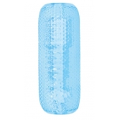 Голубой текстурированный мастурбатор Palm Stroker No.6 - Chisa - в Смоленске купить с доставкой