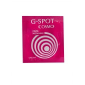 Стимулирующий интимный крем для женщин Cosmo G-spot - 2 гр. - Биоритм - купить с доставкой в Смоленске