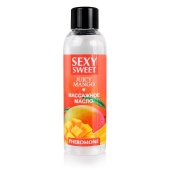Массажное масло Sexy Sweet Juicy Mango с феромонами и ароматом манго - 75 мл. - Биоритм - купить с доставкой в Смоленске