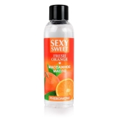 Массажное масло Sexy Sweet Fresh Orange с ароматом апельсина и феромонами - 75 мл. - Биоритм - купить с доставкой в Смоленске