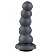 Серая насадка-ёлочка PLATINUM 4,5’’ - 12,5 см. - LOVETOY (А-Полимер) - купить с доставкой в Смоленске