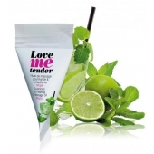 Съедобное согревающее массажное масло Love Me Tender Mojito с ароматом мохито - 10 мл. - Love to Love - купить с доставкой в Смоленске