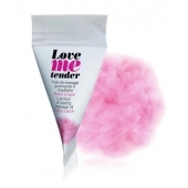 Съедобное согревающее массажное масло Love Me Tender Cotton Candy с ароматом сладкой ваты - 10 мл. - Love to Love - купить с доставкой в Смоленске