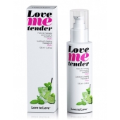 Съедобное согревающее массажное масло Love Me Tender Mojito с ароматом мохито - 100 мл. - Love to Love - купить с доставкой в Смоленске