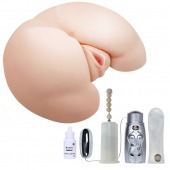 Вибрирующий мастурбатор-попка с ротацией и пультом управления - Baile - в Смоленске купить с доставкой