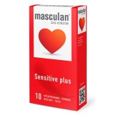 Презервативы Masculan Sensitive plus - 10 шт. - Masculan - купить с доставкой в Смоленске