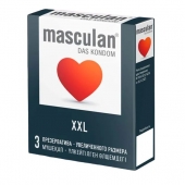Презервативы увеличенного размера Masculan XXL - 3 шт. - Masculan - купить с доставкой в Смоленске