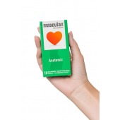 Презервативы анатомической формы Masculan Anatomic - 10 шт. - Masculan - купить с доставкой в Смоленске