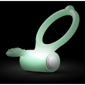 Светящееся в темноте эрекционное виброкольцо Power Clit - Dorcel - в Смоленске купить с доставкой