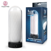 Оригинальный мастурбатор в колбе с нагревом - Sex Expert - в Смоленске купить с доставкой