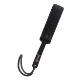 Черный кожаный пэддл - 37 см. - Pecado - купить с доставкой в Смоленске