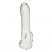 Прозрачная насадка на пенис Transparent Penis Enhancing Sleeve Extension - 15,9 см. - BlueLine - в Смоленске купить с доставкой