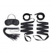 Эротический набор 4PC Bondage Bed Strap   Flogger Kit - Lux Fetish - купить с доставкой в Смоленске