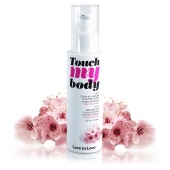 Силиконовый лубрикант 2-в-1 Touch My Body с ароматом вишнёвого цвета - 100 мл. - Love to Love - купить с доставкой в Смоленске