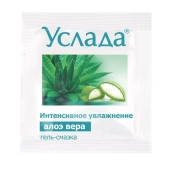 Гель-смазка «Услада с алоэ» - 3 гр. - Биоритм - купить с доставкой в Смоленске