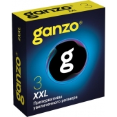 Презервативы увеличенного размера Ganzo XXL - 3 шт. - Ganzo - купить с доставкой в Смоленске