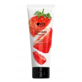 Лубрикант на водной основе OYO Aroma Gel Strawberry с ароматом клубники - 75 мл. - OYO - купить с доставкой в Смоленске