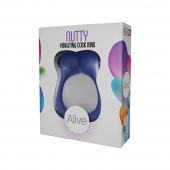 Синее эрекционное виброкольцо Nutty - Adrien Lastic - в Смоленске купить с доставкой