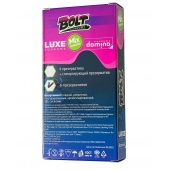 Набор презервативов Bolt Condoms - Luxe - купить с доставкой в Смоленске